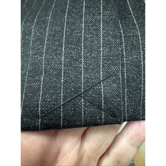 NWT Calvin Klein Blazer‎ Women's Plus 16W Black Pinstripes - Picture 15 of 16